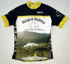 Louis Garneau Woman’s XL Cycling Jersey Napa Valley Cool Wine Tour Calistoga