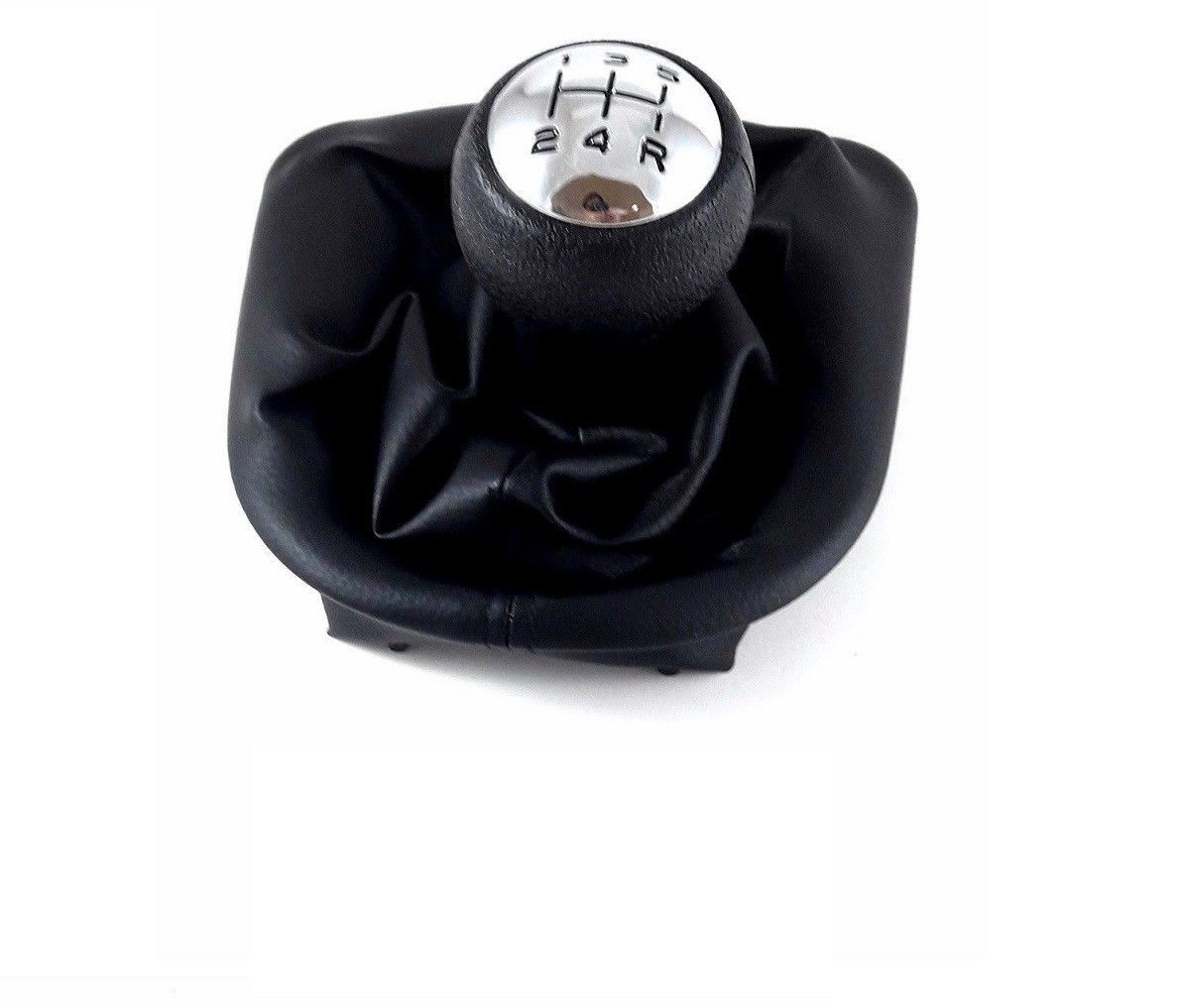 PEUGEOT 207 / 307 / 308 406 POMELLO DEL CAMBIO CUFFIA 5 MARCE NUOVO CROMATO