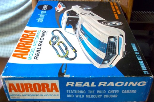 AURORA T-JET #1981 SEARS ONLY 2 LANE HO SLOT CAR RACE TRACK SET 2 NEW CARS AFX - 第 15/15 張圖片