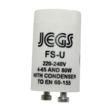 4-65 And 80W Fluorescent Starter With Condenser 220V - 240V For Up To 5 Foot