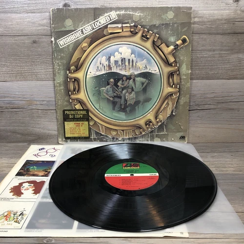 Wishbone Ash - Locked In (Record, 1976) Promotional DJ Copy SD 18164 Vinyl LP