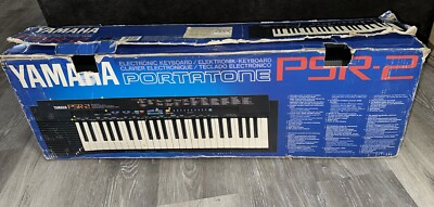 Yamaha 49 Key PSR2 Electronic Keyboard With Original Adapter