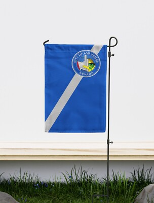 Las Vegas, Nevada USA Gartenflagge | Größe 12x18'' doppelseitig | Made in EU