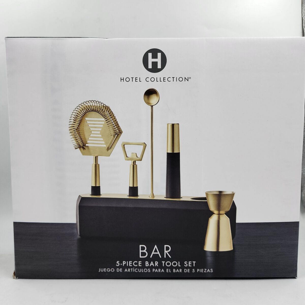 Hotel Collection 5 Pc. Bar Tool Set 12.2 In x 3.1 In x 2.75 Hotel Collection 5 Pc. Bar Tool Set 12.2 In x 3.1 In x 2.75