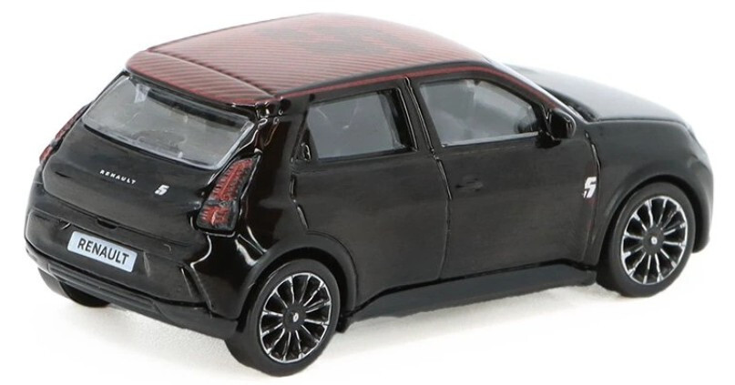 Norev 2024 Renault 5 E Tech 100 Electric Black 1:64 US