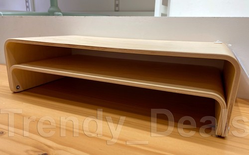 Ikea VATTENKAR Laptop/Monitor Stand Adjustable, Birch 20 1/2x10 1/4"- NEW - 第 3/4 張圖片