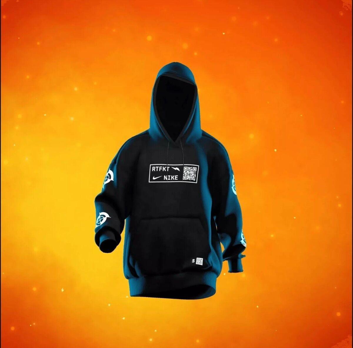 Nike x RTFKT AR Hoodie Large (fit like XL) Wings Snap Filter Nike x RTFKT AR Hoodie Large (fit like XL) Wings Snap Filter