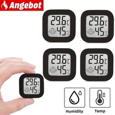 4x Digital Hygrometer Mini Thermometer LCD Temperatur Luftfeuchtigkeitsmessgerät