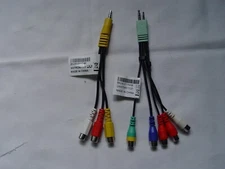 Samsung BN39-01154H & BN39-01154W  Composite & Component Adapter Cables