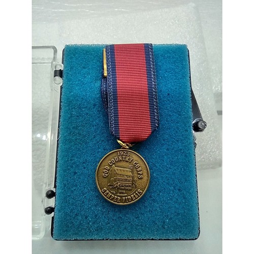 US Marine Distinguished Service Medal - 1923 God Country Corps Semper Fidelis - Picture 5 of 5