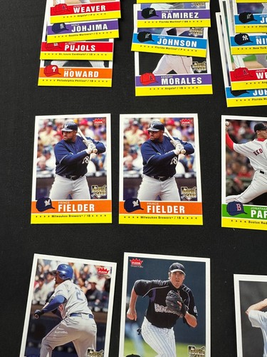 Lote de tarjetas Fleer Tradition (37) 2006 - RC -- Fielder (2), Verlander (2), Papelbon - Imagen 8 de 8