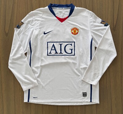 Nike Manchester United 08-09　アウェイユニフォーム NIKE Manchester United FC Away RONALDO 08/09