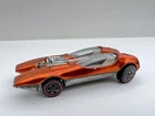 Hot Wheels Redlines Splittin’ Image Orange 1968 USA w/ Button