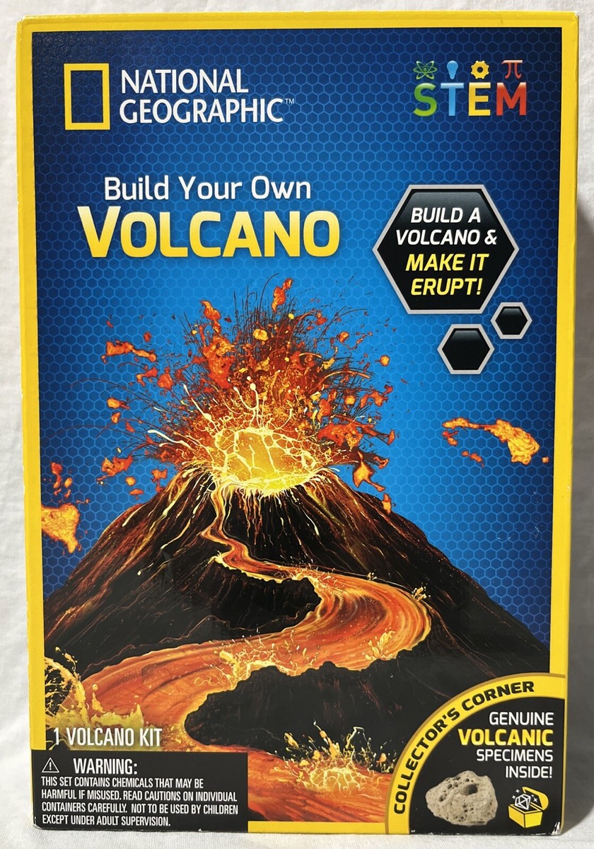 Jumbo Volcano National Geographic Volcano Science Kit National