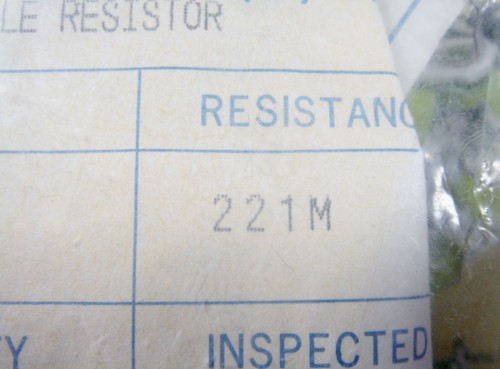 30x 220R 220 Ohm MINI TRIMMER #3-14#10c - Imagen 4 de 4