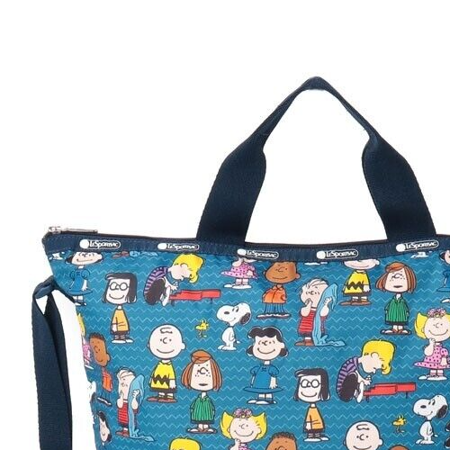 LeSportsac × PEANUTS DELUXE EASY CARRY TOTE Peanuts Gang