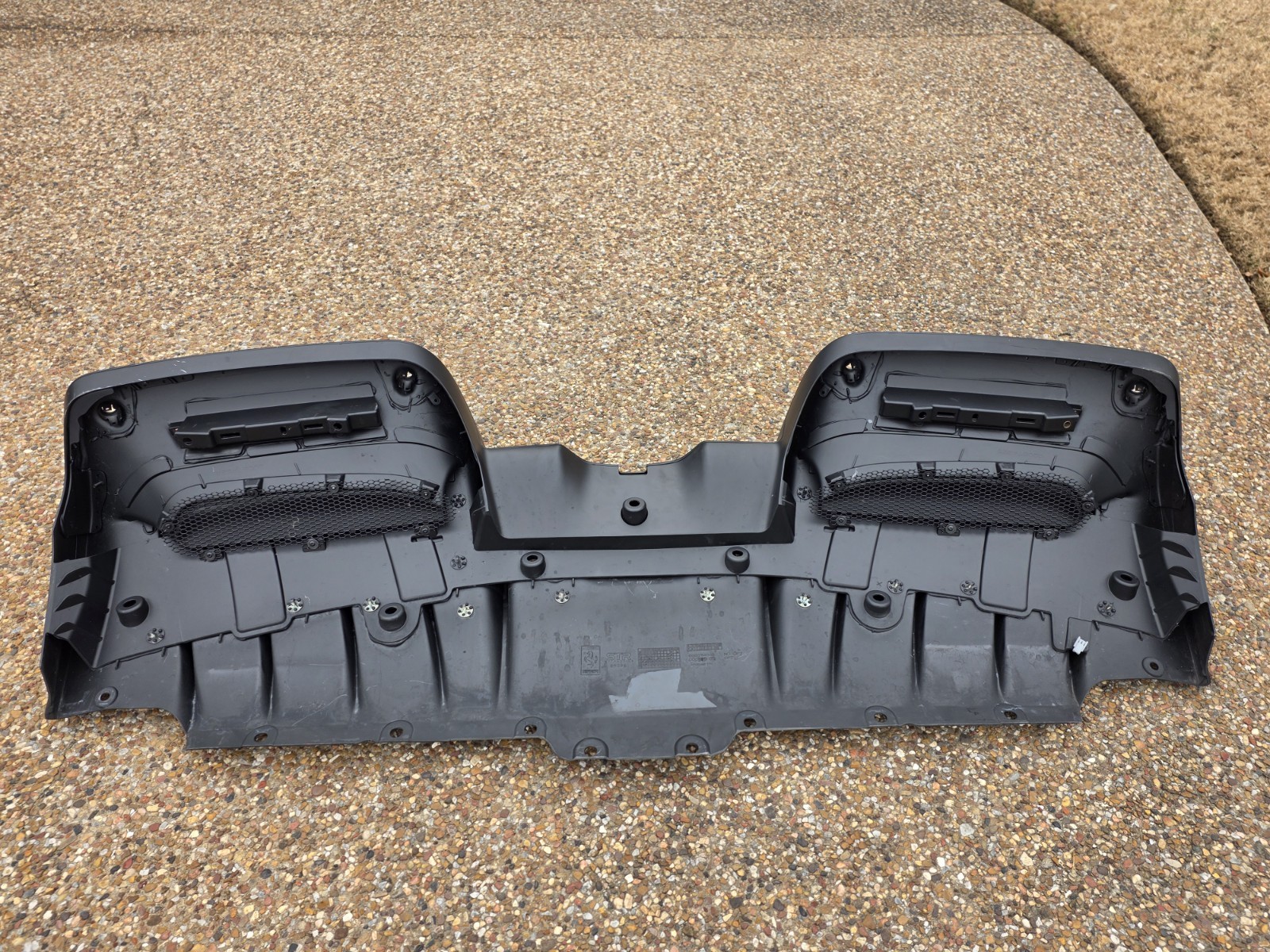 FERRARI SF90 OEM GENUINE ORIGINAL REAR LOWER BUMPER DIFFUSER