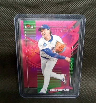 Shohei Ohtani 2026 Topps Finest - /250  *RARE* PINK Refractor