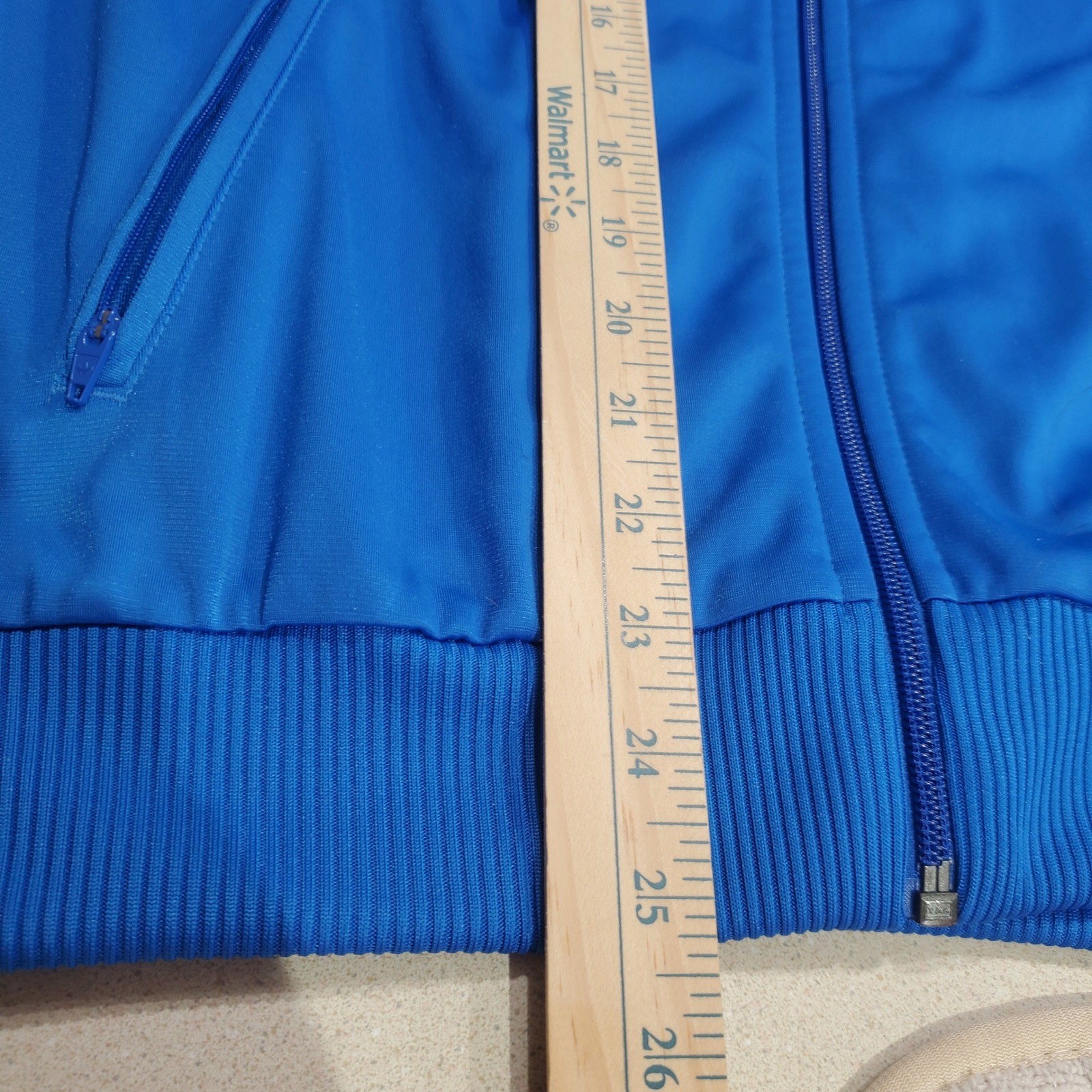 Adidas Originals Firebird Blue Track Jacket – Youth Large thumbnail 4