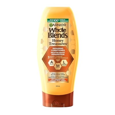 6 Pack Garnier Whole Blends Repairing Conditioner, Honey Treasures, 12.5 fl oz