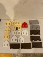 Plasticville HO Scale Cape House Parts