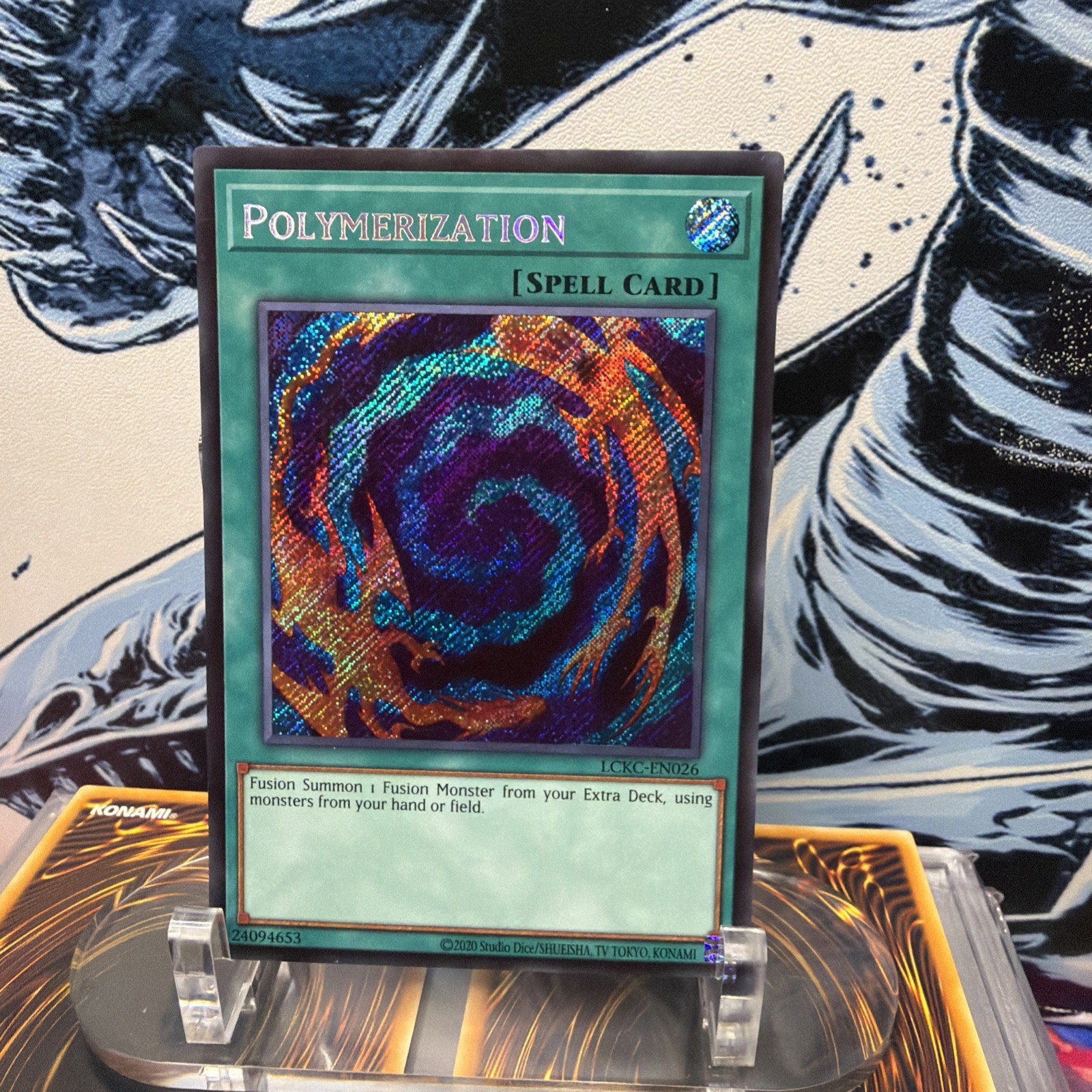 Polymerization LCKC-EN026 Unlimited Secret Rare Near Mint +Bonus HOLO!