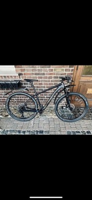 Mountainbike, ROSE PSYCHO PATH 3, Matt Black, Gr. M, Carbon Rahmen, mit Zubehör