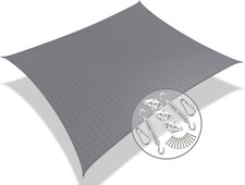 ® Tenda Da Sole per Esterno, 2.5X3 M Vela Ombreggiante Rettangolare Con Kit Di F