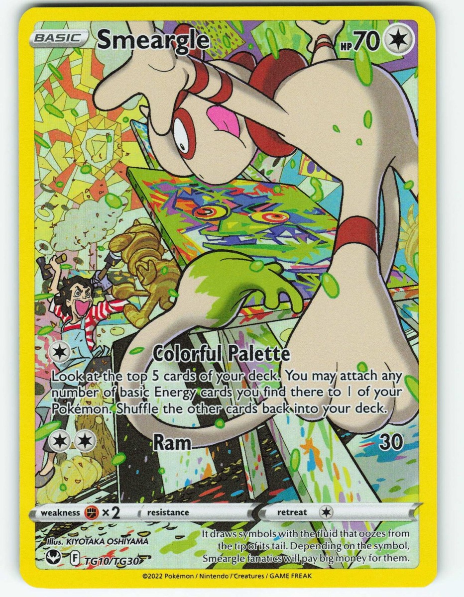 basic smeargle pokemon card value Pokemon Card Smeargle Basic #15/15 2022 Holo