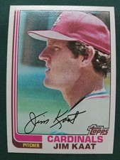 1982 Topps Jim Kaat #367 NM St Louis Cardinals Free Shipping