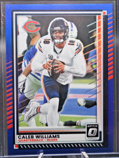 2025 Panini Donruss Optic CALEB WILLIAMS Blue Prizm /249 Chicago Bears #8