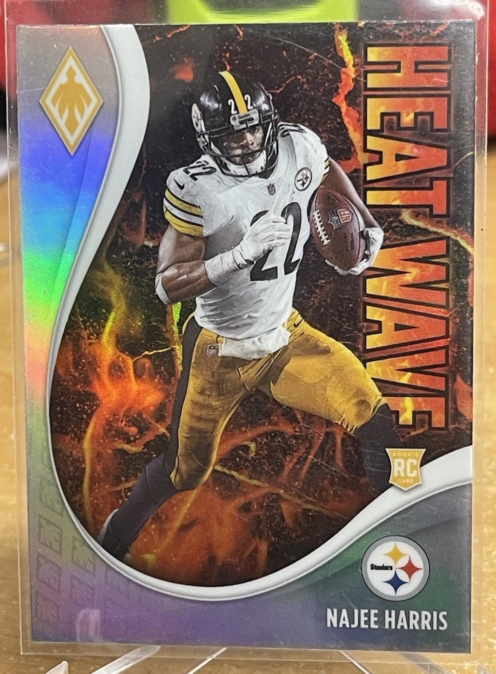 2021 Panini Phoenix Heat Wave Silver Rookie - Najee Harris - Steelers Chargers