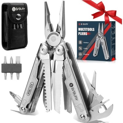 Multitool Zange Garten Werkzeug Camping Messer Flaschenöffner Edelstahl