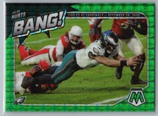 2021 Panini Mosaic Bang! - Mosaic Green Jalen Hurts