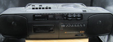       Vintage Sony CFD-50 CD AM/FM Stereo Radio Cassette Recorder Boombox READ 