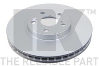 2X NK Bremsscheibe 314586 FüR Avensis Celica Toyota Liftback VVT ZZT220_ ZZT220R