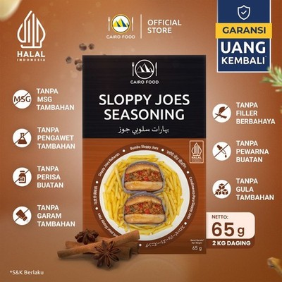 Sloppy Joes Gewürzmischung No MSG Sweet Heat Chili Crisp Smoky Wood-Fired