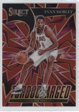 2021-22 Panini Select Turbocharged Red Prizm Evan Mobley #10 1k9t