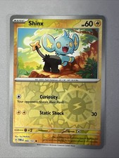 Pokemon TCG * SV Twilight Masquerade * 66/167 Shinx REVERSE HOLO Common * NM