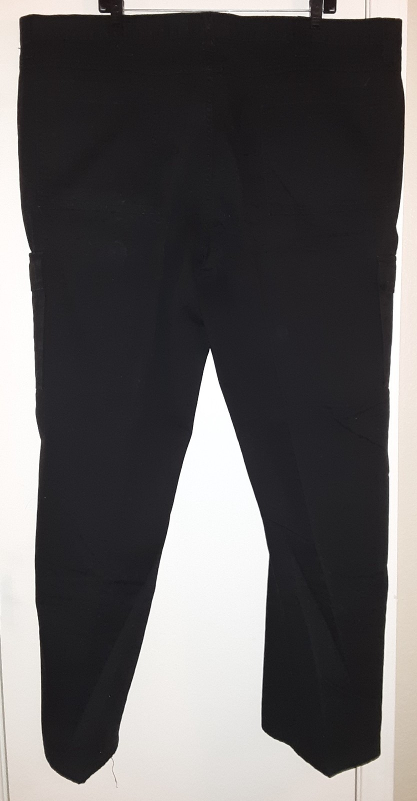 NEW AUTHENTIC Issue WRANGLER Real Comfortable JEANS BLACK CARGO PANTS MENS 44x32 image 4