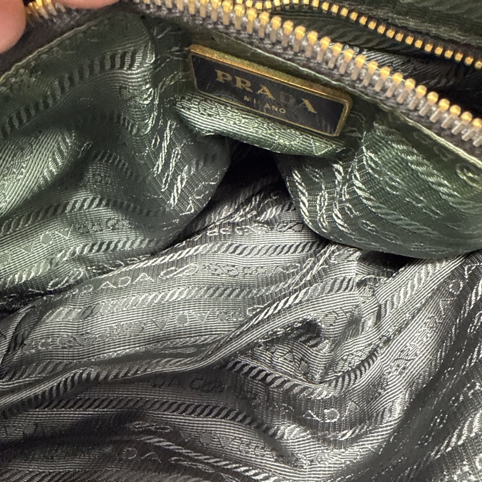 PRADA Unisex Re-Nylon and Saffiano Leather Shoulder Bag thumbnail 19