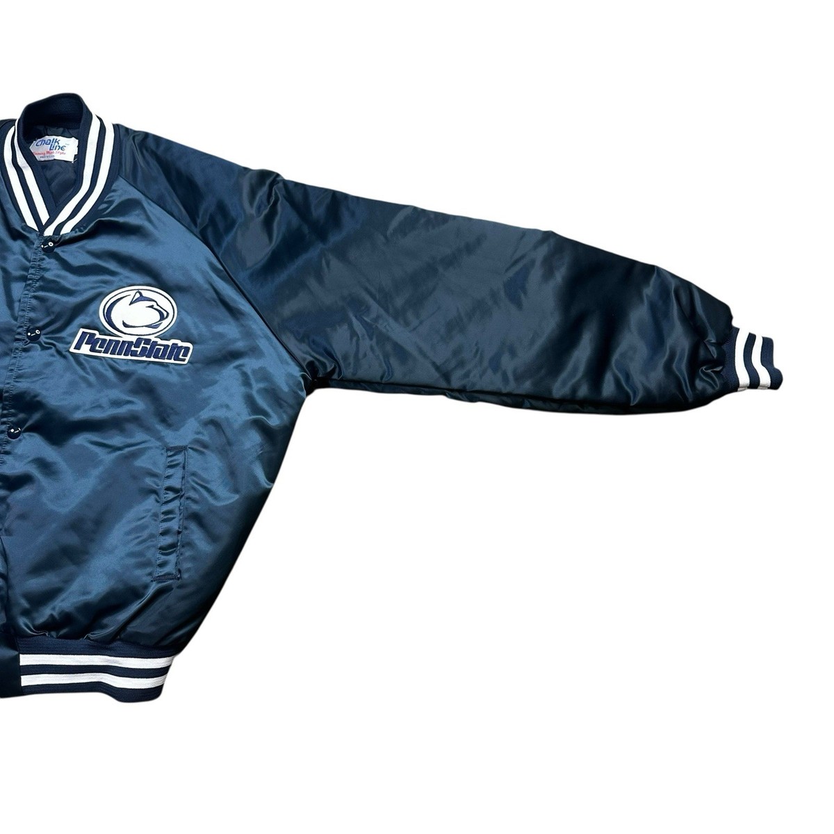 Vintage Chalk Line Penn State Lions Spellout Bomber Jacket Adult 