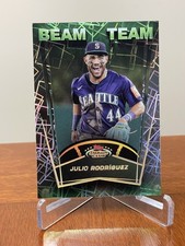 2025 Topps Stadium Club Julio Rodriguez Beam Team SP SSP CASE HIT Mariners #15