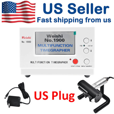 Timegrapher Weishi No.1900 Multifunctional Watch Calibration Tool LCD Screen US