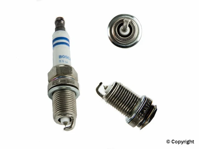 Bosch Spark Plug Painted - black and silver Black and Silver 6730 For 83-11 - Image 2 of 2