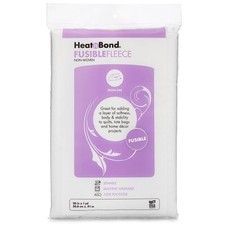 HeatnBond Fusible Fleece High Loft Iron-On Interfacing, 20 Inches x 1 Yard,