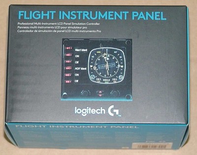 Logitech G Pro Flight Simulator Aircraft Instrument Panel 15 Selectable Readouts