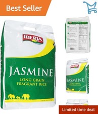 Jasmine Long Grain Fragrant Rice 18Lb Packed Fresh Aromatic Perfect for Cooking