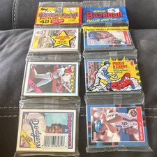 1987 Topps & 1988 Donruss Sealed Rack Pack Lot Vintage MLB Cards