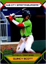Quincy Scott 2025 Choice Hub City Spartanburgers #31 Hub City Spartanburgers